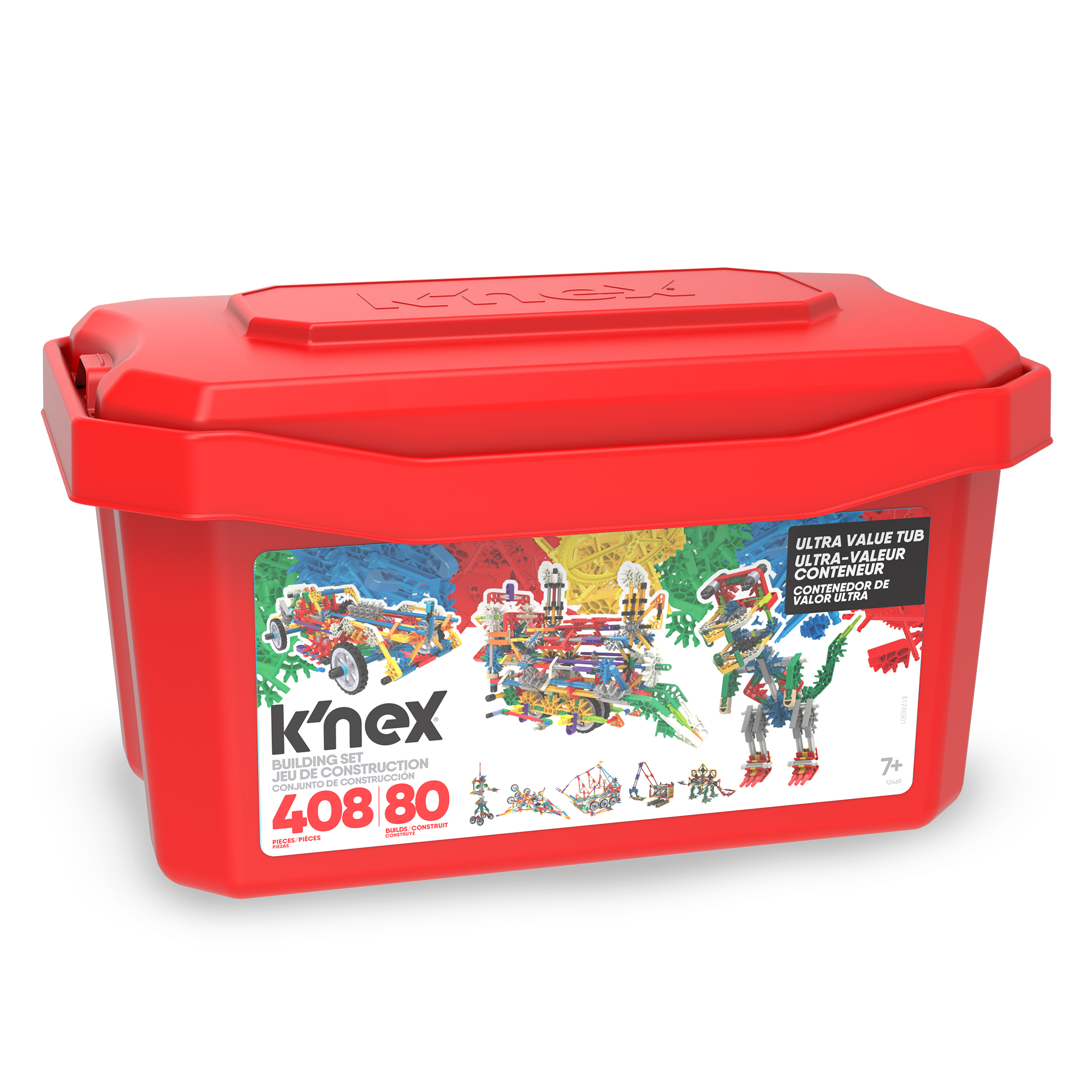 12469 KNEX PKG L3Q 80ModelUltraValueTub