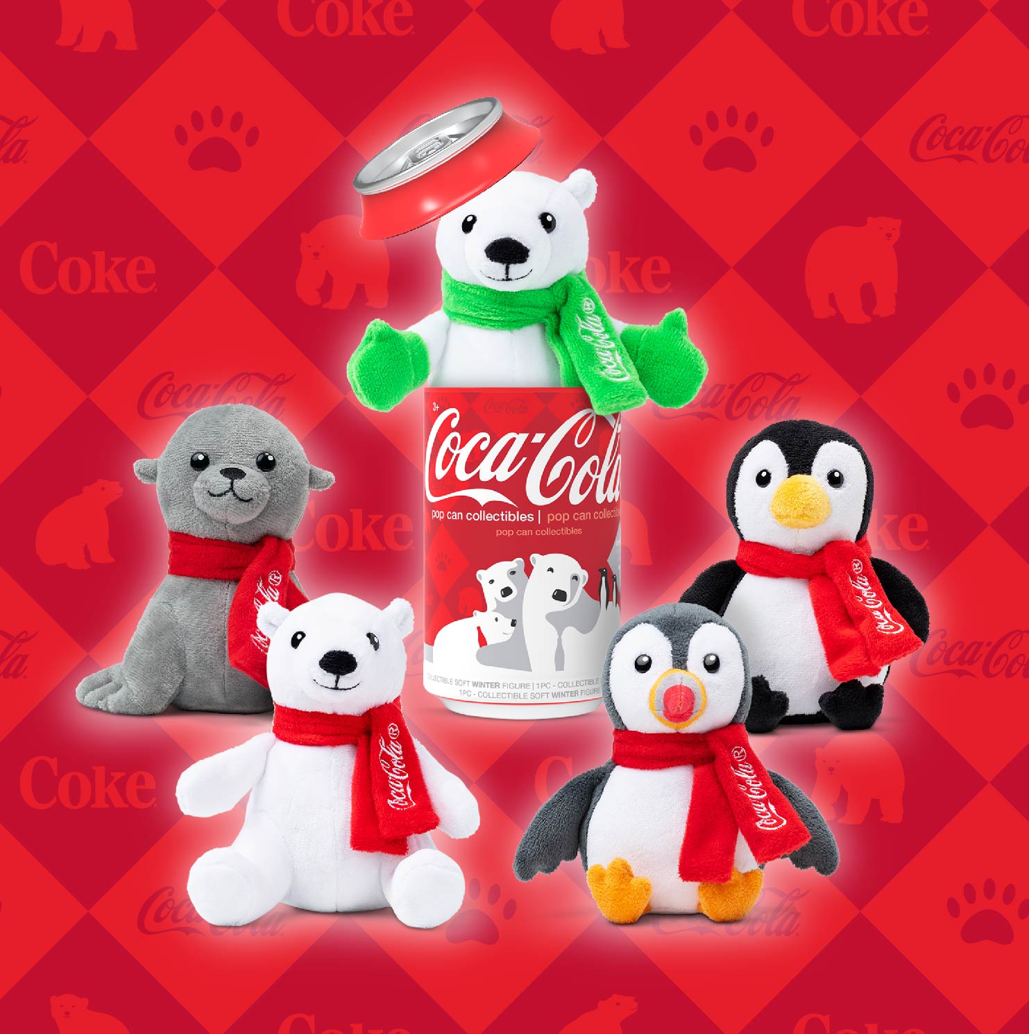 Coca Cola Brand Page PopCans