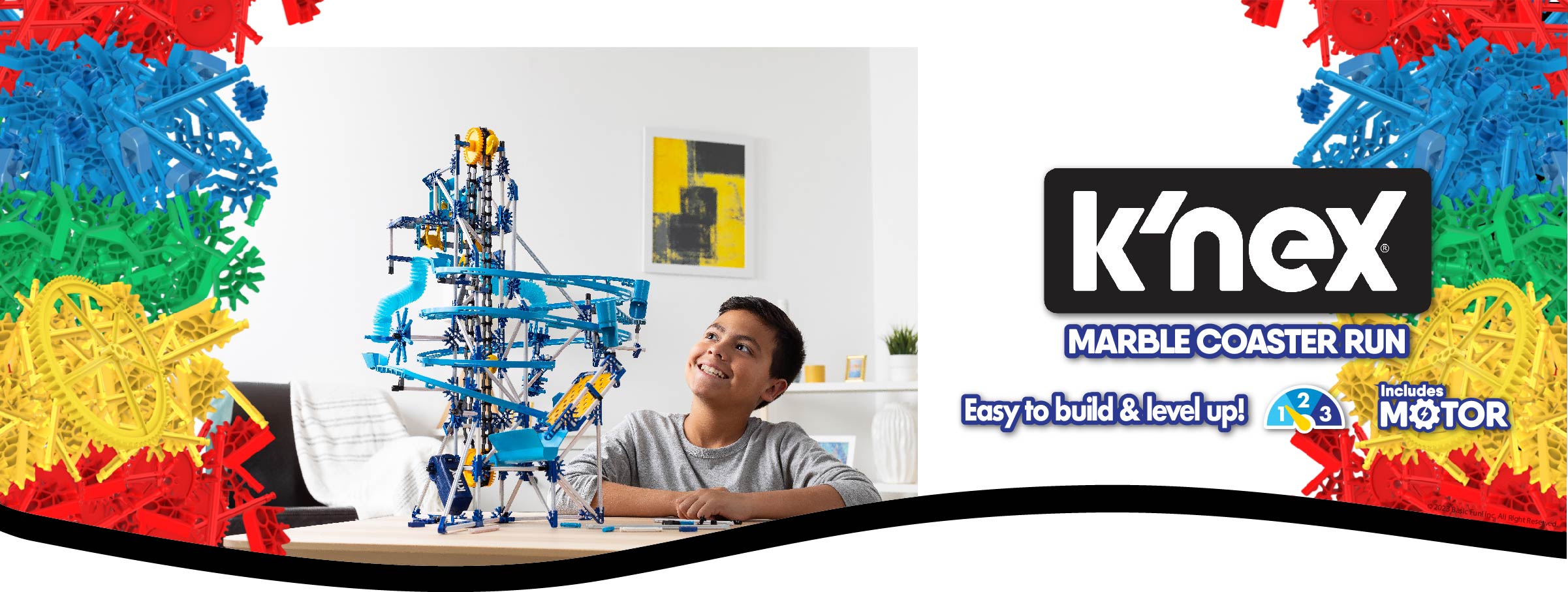 K'Nex Banner Marble Run