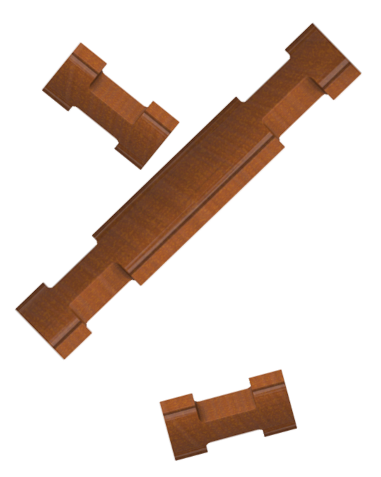 Lincoln Logs pieces